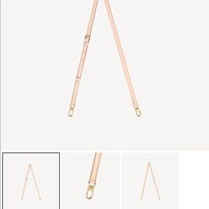 Lv Adjustable strap came with another bag